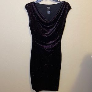 Formal Purple Sparkle Dress - Size 4